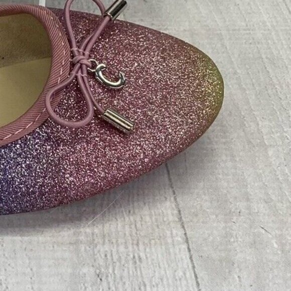 Sam Edelman  FELICITY BALLERINA RAINBOW GLITTER Slip On Ballet Flats Shoes Sz 5 - Picture 12 of 13